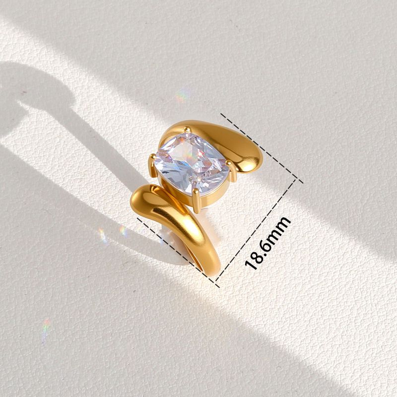 V79061-Acero Inoxidable Anillo ajustable
