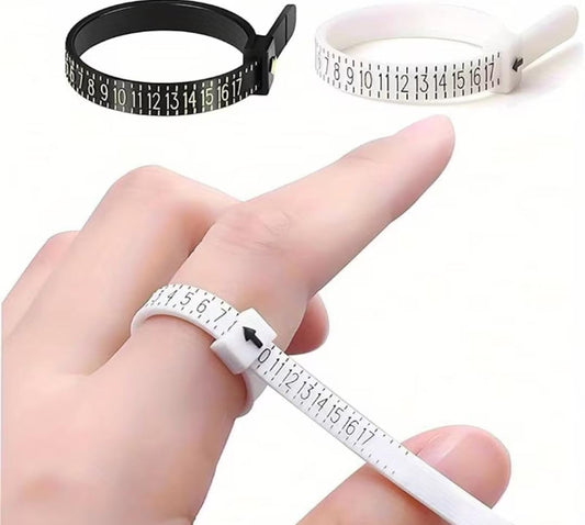 Medidor de Anillos Plastico Resistente flexible